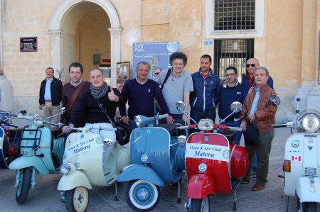 Presentazione del "Vespa & Ape club Matera"